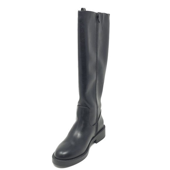 Dolce Vita Shoes - DV Dolce Vita Pennie Wide Calf Knee High Boots Black Faux Leather 5.5W